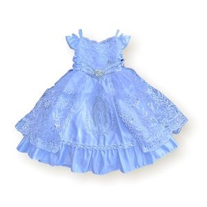 Beautiful christening white gown size 1